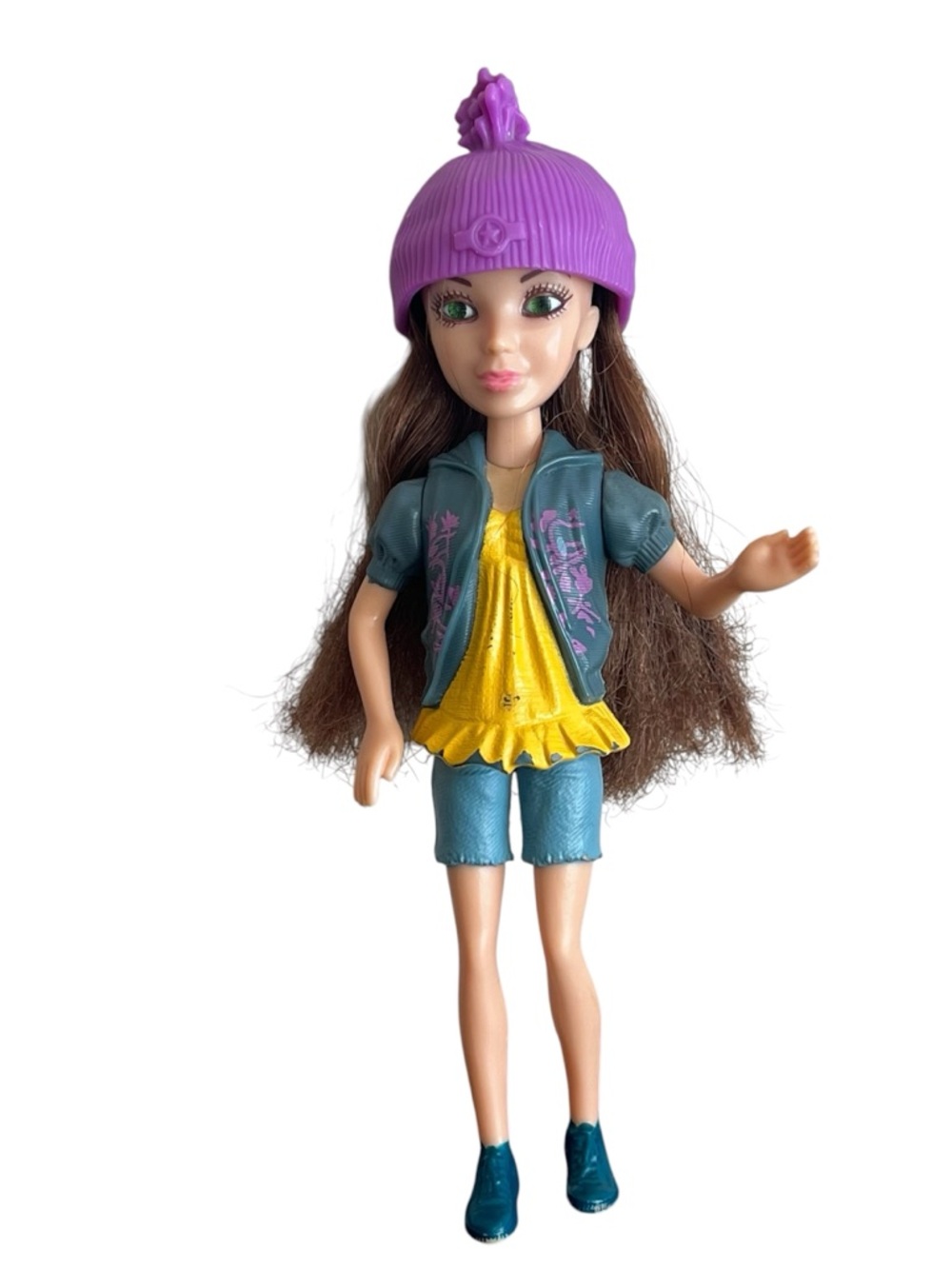 McDonalds Liv Katie Doll 7 Happy Meal Toy 2011 Brown Hair Green Eyes 6 Inch
